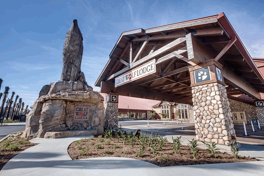 Great Wolf Lodge; Hotel; Garden Grove, CA